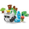 Mega BLOKS Fisher-Price Toddler Building Blocks, Green Town Sort & Recycle Squad with 15 Pieces, 2 Figures, Toy Gift Ideas for Kids