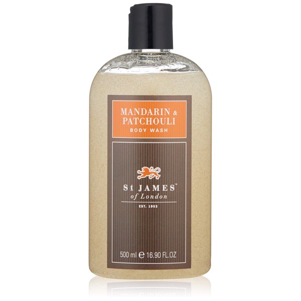 St James of London Mandarin & Patchouli Body Wash 0.5L