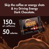 ZenEvo - Driving Energy Dark Chocolate with Caffeine Caffeinated Boost Perfect for Helping Stay Awake While and Working, No Crash 30 Count (One Month Supply)