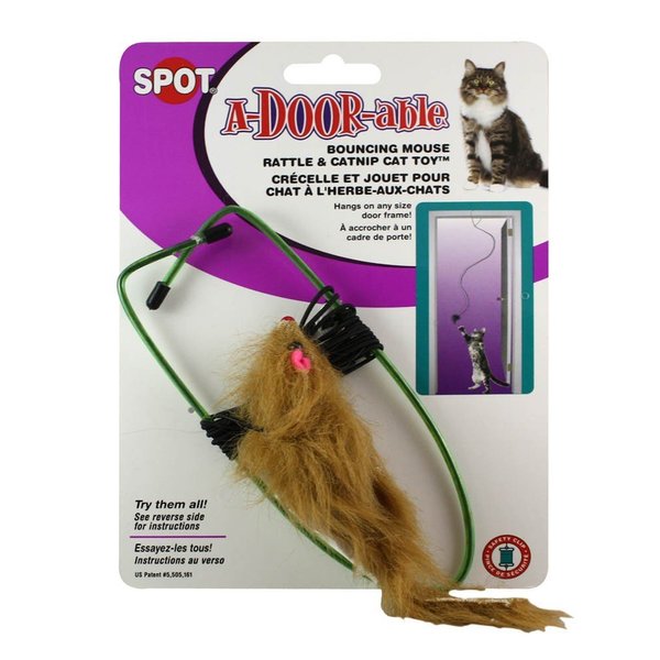 Ethical - Spot A-Dorable Bouncing Mouse Fur Cat Toy