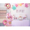 Donut Two Sweet Birthday Party Decorations Supplies for Girls, Dokuna 6 Pcs 40” Pink Donut Balloons for Donut 2nd Birthday Decorations Two Sweet Party Decoration (Donut-2)