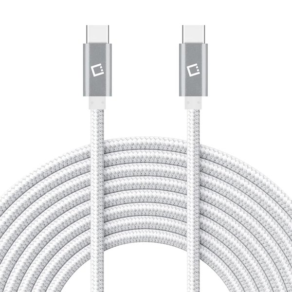 Dual USB-C/PD 60W Fast Charging Cord Compatible with Sony WH-CH510 Plus 5Gbps Data Transfer for Power Delivery Hi Capacity Charging (Black)