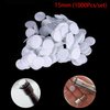 500pcs White Microdermabrasion Cotton Filters Replacement for Facial Vacuum Machines, 15mm Dia Dermabrasion Filters, Microdermabrasion Filters Sponge Filter for Suction Microdermabrasion Machine