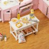 SAMCAMI Miniature Dollhouse Accessories - Dollhouse Furniture 1 12 Scale - Mini Stuff for Dollhouse Kitchen - Stand Mixer, Kitchen Scale, Flour, Rolling pin and Others