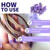 Sulfate Free Brass Toning Purple Shampoo Bar for Blonde, Bleached, Silver, or Brown Highlighted Hair, Travel Friendly, with Tin Container +Sponge