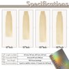Jerriess Sew in Hair Extensions Real Human hair, Anti Shedding Double Drawn Weft Hair Extensions human hair, Silky Soft &Thick Ends Human hair extensions sew in, 100g Straight Platinum Blonde, 18 inch