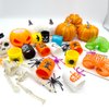 FUSHENMU 36PCS Halloween Coil Springs for Kids,Assorted Halloween Pattern Mini Coil Springs Magic Springs for Trick or Treat Classroom Giveaways Party Favors