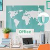 TaoBary 120 Pieces Adhesive Plastic Sticky Clips White Reusable Removable Poster Wall Clips Hanging Bulletin Board for Home Office