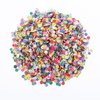 HOCIBES 5000PCS Polymer Clay Slices,Cute Fimo Slices,3D Polymer Clay Nail Art Decoration Slices, Flower Slices for Nail Art,Slime Add Ins Decoration and DIY Craft (Smile)