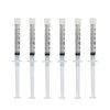 Teeth Whitening Gel 44% Carbamide Peroxide, 6 Tooth Bleaching Gel Syringe Dispensers 6 pcs