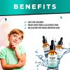 Natural Mullein Ear Wax Removal Oil & Cleaner with Strawberry for Kids | Pain & Earache Drops | Earwax Softener, Moisturizer & Allergy Soothing | Tinnitus, Itching, Ringing, Infections & Clogged Ears