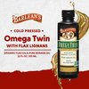 Barlean's Omega Twin Liquid Flaxseed Oil and Pure Borage Oil Supplement with Lignans, 6,010mg ALA and 465mg GLA Omega Fatty Acids from Organic Flax Seed and Cold Pressed Borage Seeds, 12 oz
