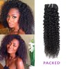 Clip In Hair Extensions Real Human Hair Curly Weave 100% Unprocessed Brazilian Kinky Curly Hair Double Weft Short Clip Ins 8 Pieces/Lot 135g with 18 Clips (12", Curly)
