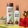 SESA Ayurvedic Strong Roots Hair Shampoo And Conditioner 200Ml Strengthening Roots Nourishes Scalp Paraben & Sulphate Free For Men & Women, 6.76 oz