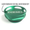 COMBO PACK Magnetic Diesel Fuel Cap + DEF Cap Accessory for Dodge RAM TRUCK 1500 2500 3500 (2013-2018) with 6.7 CUMMINS EcoDiesel (Easy Grip)
