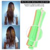 Hair Rollers, 80Pcs Hair Curlers with Rubber Band Heat Perm Rod 1-8 Sizes Hair Clip Curlers Hairdressing Styling Tool
