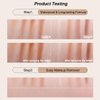 Contour and Highlight Palette Powder Contour Kit Concealing, Highlighting & Contouring Foundation/Concealer Palette Full Coverage Concealer for Mature Skin