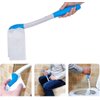Foldable Long Reach Comfort Wiper - Bottom Wiping Aid - Butt Wiper Self Wipe Assist Toilet Aids Wand - Ideal Daily Living Bathroom Aid for Limited Mobility