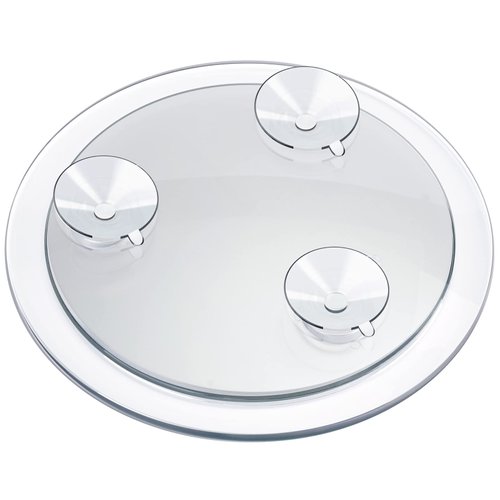 JMH 20X Magnifying Mirror with 3 Suction Cups for Easy Mounting– Use for Makeup Application - Tweezing – and Blackhead/Blemish Removal, 6 Inch