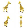 Larcele Micro Building Blocks Set, DIY Mini 3D Building Toy Bricks,1138 Pieces KLJM-08 (Giraffe)