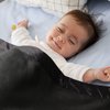 Pro Goleem Fleece Baby Blanket with 2 Inch Satin Trim Soft Anti-Static Plush Blanket for Boys and Girls Christmas Baby Gifts for Babies Black 30''x40''