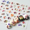 LBPEPAMZ 5D Embossed Mushroom Snail Nail Stickers Fairytale style Self-Adhesive Designs Nail Decals Spring Summer Cute and dreamy Supplies for Women Girls Nail Art Decorations