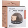 Kikkerland Hedgehog 60-Minute Kitchen Timer, Brown