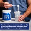 Orgain Creatine Monohydrate Micronized Powder, Unflavored, Supports Muscle Growth, Post Workout Recovery and Brain Health, No Artifical Additives, Non-GMO, 100 Servings, 17.64 Oz