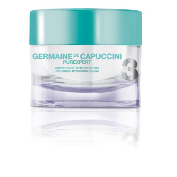 Germaine de Capuccini - Purexpert I No-Stress Hydrating Cream - Young Normal and Combination Skin - Acne - Regain natural comfort, luminosity, and smoothness 1.70 oz