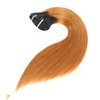 Clip in Hair Extensions Remy Human Hair Ombre Straight Hair Silky Thick Real 100% Human Hair For Black Women Virgin Hair 8Pcs Total of 18 Clips 140g（18Inch，#1B/30 Brown）