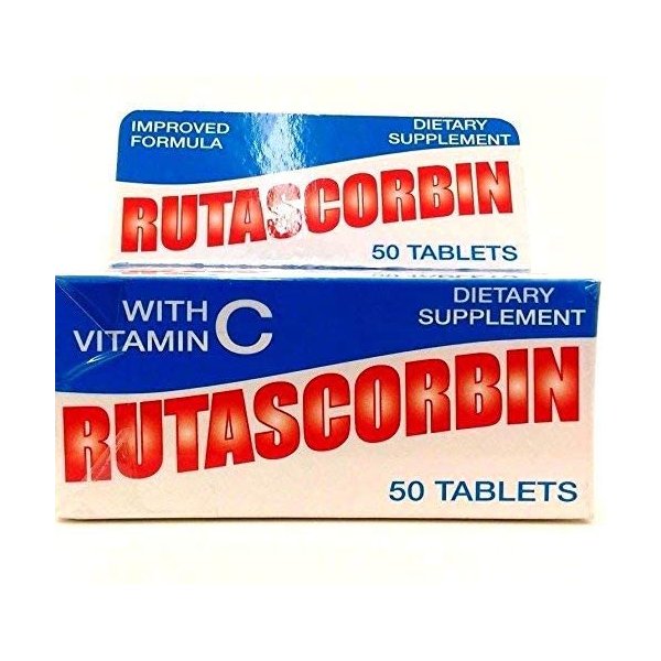 Birsppy Rutascorbin with Vitamin C 50 Tablets