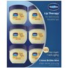 Vaseline Lip Therapy Creme Brulee Mini, White Petrolatum, Advanced Moisturizer, Relieves Dull and Dry Skin, Mini Vaseline Petroleum Jelly, Soft & Smooth Vaseline Lips (Pack of 6-0.25 Oz Ea) 
