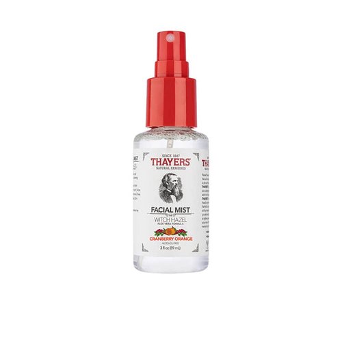Trial Size Cranberry Orange Witch Hazel Facial Mist with Aloe Vera Toner (3 oz.)