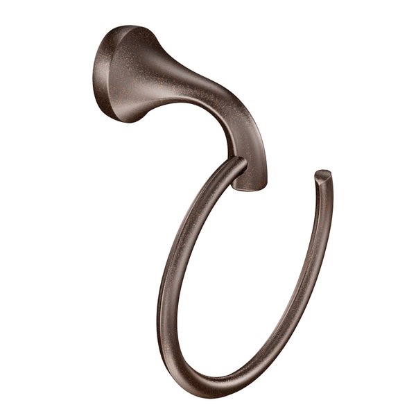 Moen YB2886ORB Eva Bathroom Towel Ring, Oil-Rubbed Bronze