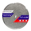 Air Filter Factory Flat Round Grease Filter 9.5" x 0.094" With Center Hole 12-Layer Aluminum Kitchen Exhaust Air Vent Screen