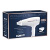 Conair Travel Hair Dryer, 1875W Worldwide Travel Hair Dryer with Smart Voltage Technology and Folding Handle