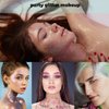 Body Glitter+Gel Kit,JASSINS Holographic Face Glitter,7 Style Fine Glitter for Art Nail,Hair, Eye,Eyeshadow Makeup. (Color-3)