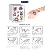 YanZonic 156Pcs Axolotl Temporary Tattoos kids - Cute Axolotl Tattoos Stickers Party Favors for Axolotl Birthday Party Decorations Supplies, Axolotl Gifts for Boys and Girls, 20 Sheets