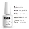 Vishine Gel Nail Polish 15ml, Teal Blue Color Soak Off UV LED Long-Lasting Nail Gel Polish Nail Art Home DIY Manicure Nail Salon Varnish #911