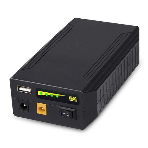 Talentcell Rechargeable 72W 100Wh 12V/8300mAh 9V/11000mAh 5V/20000mAh DC Output Lithium ion Battery Pack for LED Strip, CCTV Camera and More, Portable Li-ion Batteries with AC/DC Charger