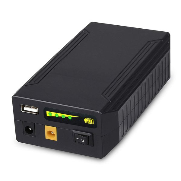 Talentcell Rechargeable 72W 100Wh 12V/8300mAh 9V/11000mAh 5V/20000mAh DC Output Lithium ion Battery Pack for LED Strip, CCTV Camera and More, Portable Li-ion Batteries with AC/DC Charger