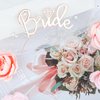 CIEHER Rose Gold Bride Headband for Bachelorette Party Favors