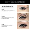 Magnetic Eyelashes with Magnetic Eyeliner Kit - Two Sets of Magnetic Lashes - Natural Fake Eyelash Kit - Premium Magnetic Eyelashes Reusable Magnetic Eyelashes - No Glue - Waterproof