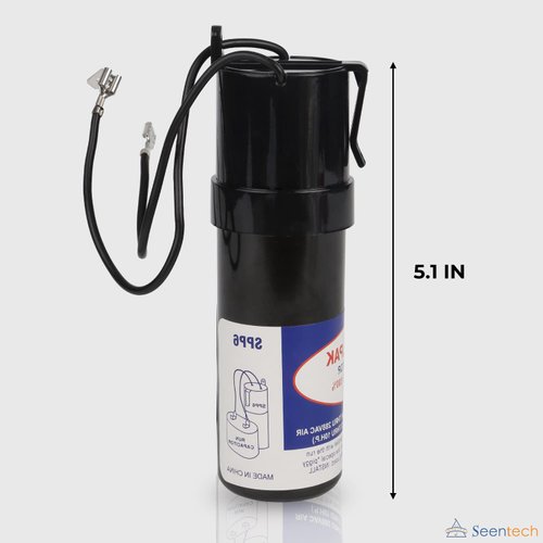 SPP6 Relay/Capacitor Hard Start Kit with 500% Increase Starting Torque for Air Conditioner - Compatible with HVAC Compressor – Replaces SPP6, TJ90HS6,AP4502872,35702, DST-6, ERPP6, HS6, HS650