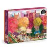 Galison Autumn at The City Market – 1000 Piece Puzzle Fun and Challenging Activity with Bright and Bold Artwork of A Fall Day at A Farmer’s Market for Adults and Families