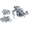 Dock Edge + Inc. Floating Dock Carriage Bolt Set, Pack of 8 (1/2-Inch)
