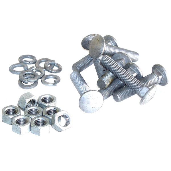 Dock Edge + Inc. Floating Dock Carriage Bolt Set, Pack of 8 (1/2-Inch)