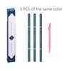 Eyebrow Pencil,3 PCS Waterproof Professional Makeup Micro Brow Pencil,Brow Kit with Eyebrow Brush and Razor,Ultra-Fine Mechanical Pencil
