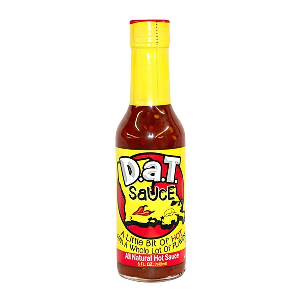 D.a.T. SaUcE, The True Louisiana Original, Gluten Free, No MSG, No Preservatives, All Natural, Modern Mild Cajun Spices & Flavors, 5 oz (1 Pack)