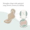 Rael Reusable Pads Menstrual, Organic Cotton Cover Pads - Postpartum Essential, Regular Absorbency, Thin Cloth Pads, Leak Free, Washing Machine Safe, Menstrual Pads with Wings (3 Count, Regular)